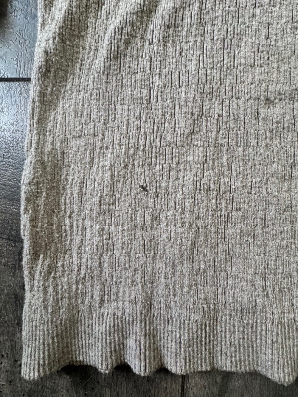 Cashmere Taupe Sweater - Picture 3 of 4